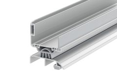DOOR BOTTOM SEAL AND THRESHOLD PLATE SILVER (1000MM) Silver