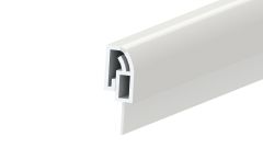 PLASTIC DOOR BOTTOM SEAL WHITE (930MM) White