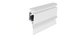 PREMIUM DOOR BOTTOM SEAL (SCREW TYPE) WHITE 925MM White