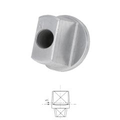 LH OFFSET 3DEG EXTENDED SPINDLE +5MM No Finish