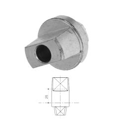 EXTENDED SPINDLE +25MM No Finish