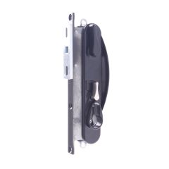 LEICHHARDT STANDARD SLIDING SECURITY DOOR LOCK NO CYLINDER Black