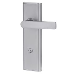NEXION VISION D/LATCH LEVER L3 6PK Satin Chrome Pearl