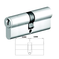 EURO C4 5PIN DC FIXED CAM *E* 62/32 SC No Finish