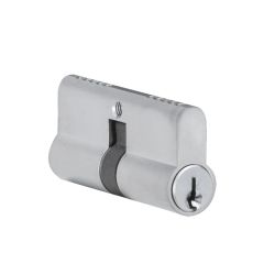 EURO C4 5PIN DC FIXED CAM *E* 34/34 SC Satin Chrome Pearl