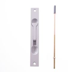 FLUSHBOLT SURFACE MOUNTING PLASTIC D TIP TP Special Powdercoat Finish
