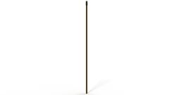 F/BOLT ROD 600MM PLASTIC D TIP No Finish