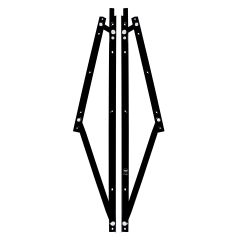 NEXUS HCA 710 STAY PAIR HIGH FRICTION Black