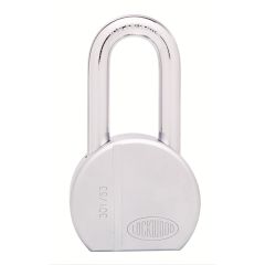 301 63MM STEEL BODY PADLOCK 48MM MOLY STEEL 11MM DIAMETER SHACKLE NDP No Finish