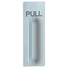 214 EXTERIOR PLATE PULL OUTLINE & P3 PULL HANDLE Satin Stainless