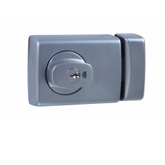 001 WITH KNOB TIMBER FRAME STRIKE TP Satin Chrome Pearl