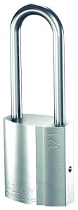 ABLOY CLASSIC 33MM BRASS BODY PADLOCK 50MM STAINLESS STEEL 5MM DIAMETER SHACKLE KD Chrome Plate