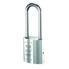 ABLOY PROTEC2 33MM BRASS BODY PADLOCK 50MM SHACKLE LASER ETCHED MK - QGC No Finish