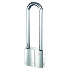 ABLOY PROTEC2 48MM BRASS BODY PADLOCK 100MM BORON STEEL 8MM DIAMETER SHACKLE MK No Finish