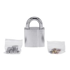 ABLOY PROTEC 57MM BRASS BODY PADLOCK 50MM BORON STEEL 10MM DIAMETER SHACKLE MK No Finish