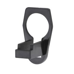 CYLINDER HOLDER SLIDING DOOR LOCK PLASTIC PK=50 Black