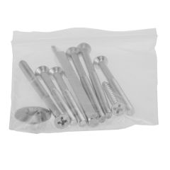 DX DIGITAL ACCESSORY PACKET FOR 3570 TP Zinc Clear Cr3+ Chromate