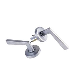 VELOCITY PASSAGE SET & 28 LEVER TP Satin Chrome Pearl