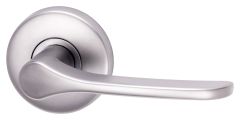 VELOCITY PASSAGE SET & 34 LEVER DP Satin Chrome Pearl