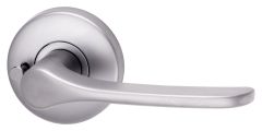 VELOCITY PRIVACY SET & 34 LEVER DP Satin Chrome Pearl