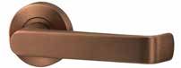 LEVER V1 PASSAGE SET WITH LATCH Satin Bronze PVD