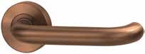 LEVER V2 PASSAGE SET WITH LATCH Satin Bronze PVD