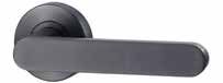 VIVID LEVER V3 DUMMY HALF SET SATIN GUN METAL Satin Gun Metal PVD