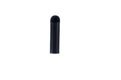 WALL MOUNTED (LONG CIGAR SHAPE) DOOR STOP TP Satin Gun Metal PVD