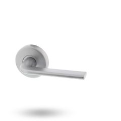 VELOCITY 55MM ROUND MORTICE LEVER SET & L4 LEVER CP TP Chrome Plate