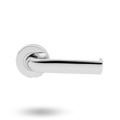 VELOCITY 55MM ROUND MORTICE LEVER SET & L5 LEVER CP TP Chrome Plate