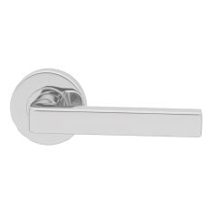 VELOCITY 55MM ROUND MORTICE LEVER SET & 29A LEVER SC TP Satin Chrome