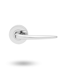 VELOCITY 55MM ROUND PASSAGE SET & L1 LEVER CP DP Chrome Plate