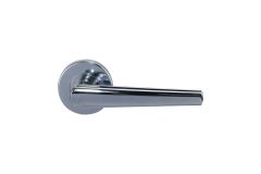 VELOCITY 55MM ROUND PASSAGE SET & L2 LEVER CP DP Chrome Plate