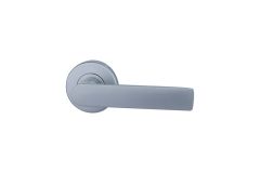 VELOCITY 55MM ROUND PASSAGE SET & L3 LEVER SP DP Satin Chrome Pearl