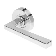 VELOCITY 55MM ROUND PASSAGE SET & 28 LEVER CP TP Chrome Plate