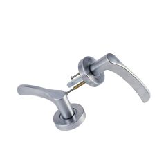 VELOCITY 55MM ROUND PASSAGE SET & 34 LEVER SC TP Satin Chrome