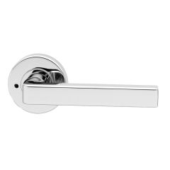 VELOCITY 55MM ROUND PRIVACY SET & 29A LEVER CP TP Chrome Plate