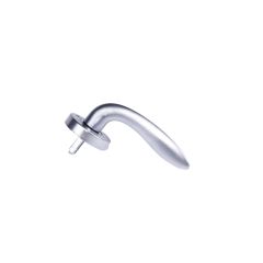 VELOCITY 55MM ROUND PRIVACY SET & L1 LEVER SC TP Satin Chrome