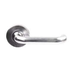 VELOCITY 55MM ROUND MORTICE LEVER SET & 37 LEVER SC TP Satin Chrome