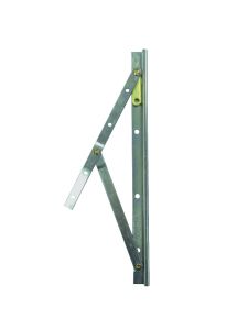 WINDOW STAY NARROW NON FRICTION STEEL SILVER 200MM TP SHARP SILVER KINETIC PEARL