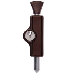 W2203 WINDOW BOLT CYL4 TP Mahogany