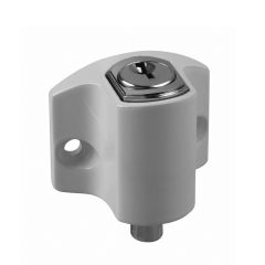 W2208 MINI PUSH LOCK CYL4 TP 5KA White