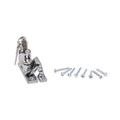 SASH LOCK KEYED TP Bright Chrome
