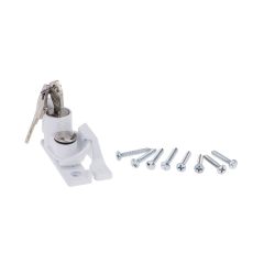 SASH LOCK KEYED TP White