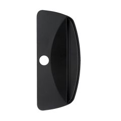 BLAXLAND FLAT OUTER PULL WITH CYLINDER HOLE & RETAINER Black