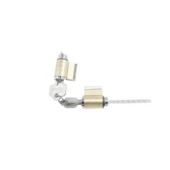 5PIN CYLINDER SET 10KA CODE CUT TAILBAR 33MM TP Chrome Plate