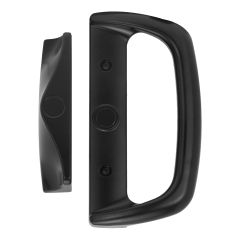MAWSON DUMMY STANDARD OUTER PULL NO HOLE 14MM STRIKE TP Black