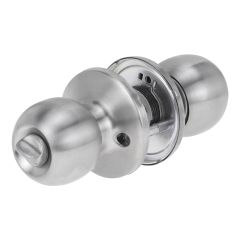 PRIVACY SET BALL TP Satin Stainless Steel