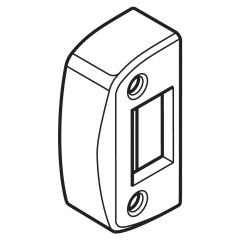 W75 METAL FRAME STRIKE TP Satin Chrome