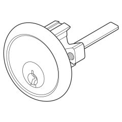 REPLACEMENT RIM CYLINDER DP Polished Brass